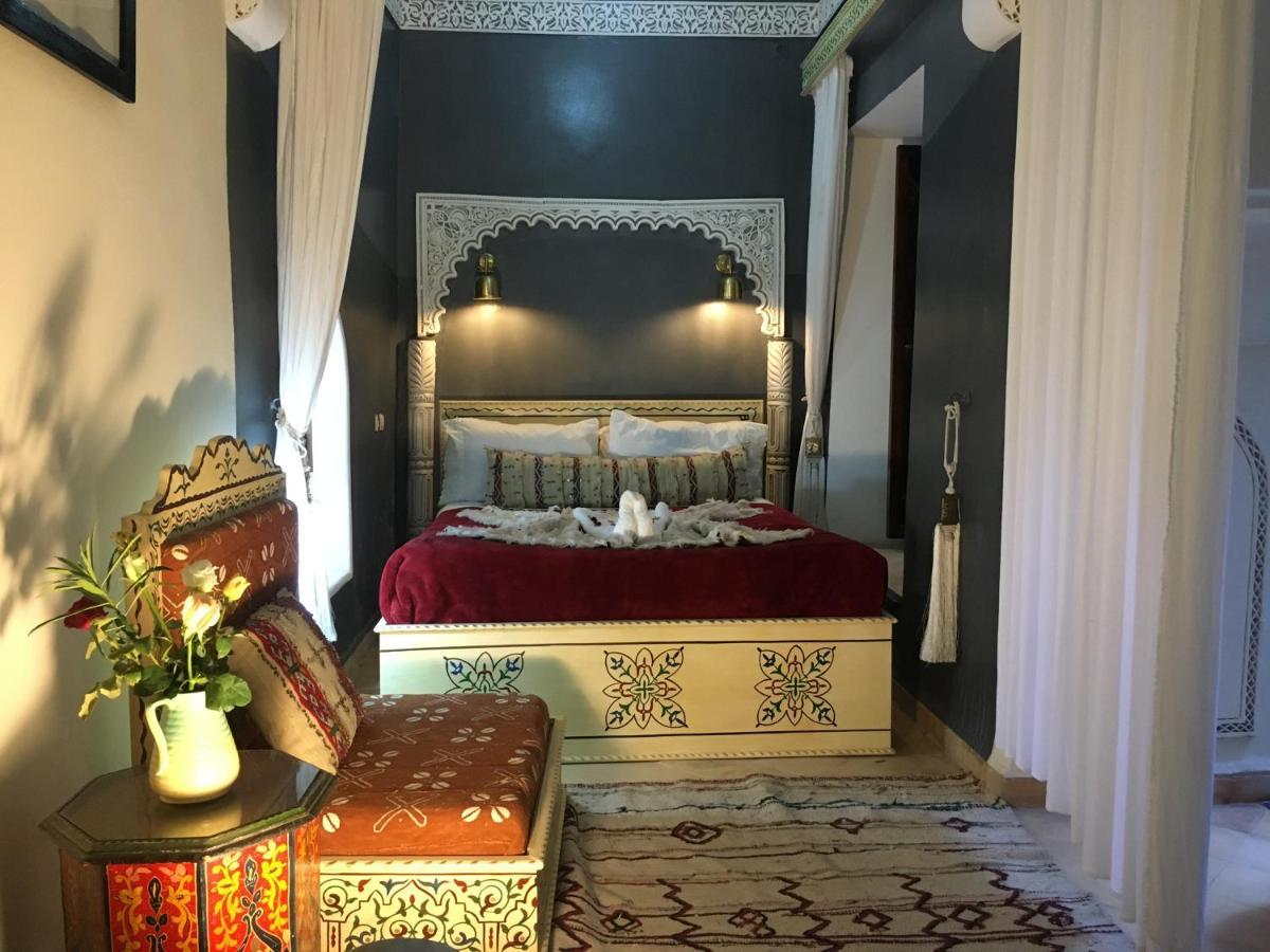 Riad Blue Berber Marrakesh Buitenkant foto