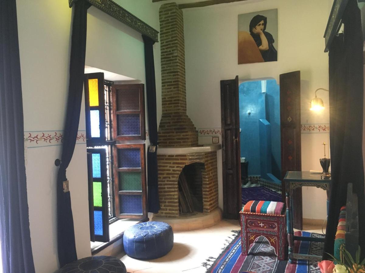 Riad Blue Berber Marrakesh Buitenkant foto