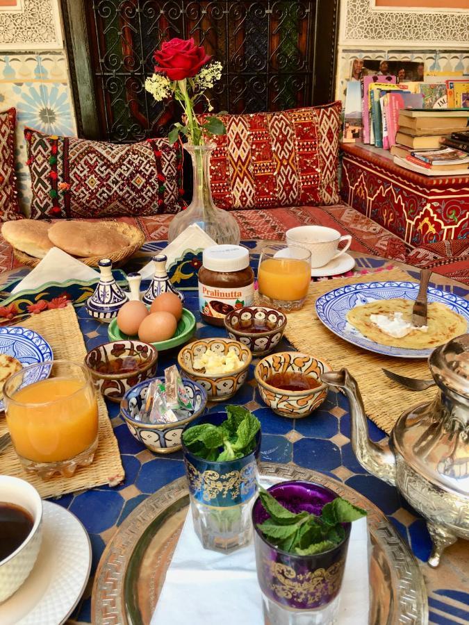 Riad Blue Berber Marrakesh Buitenkant foto