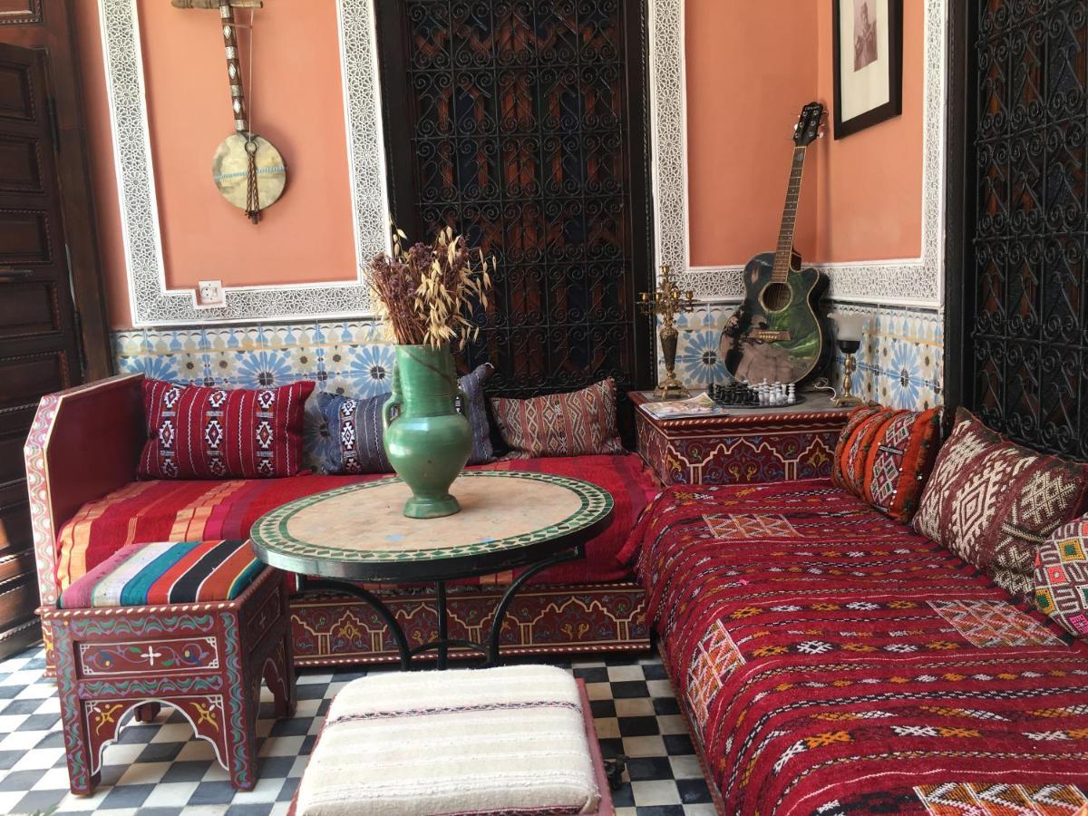 Riad Blue Berber Marrakesh Buitenkant foto