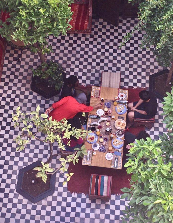 Riad Blue Berber Marrakesh Buitenkant foto